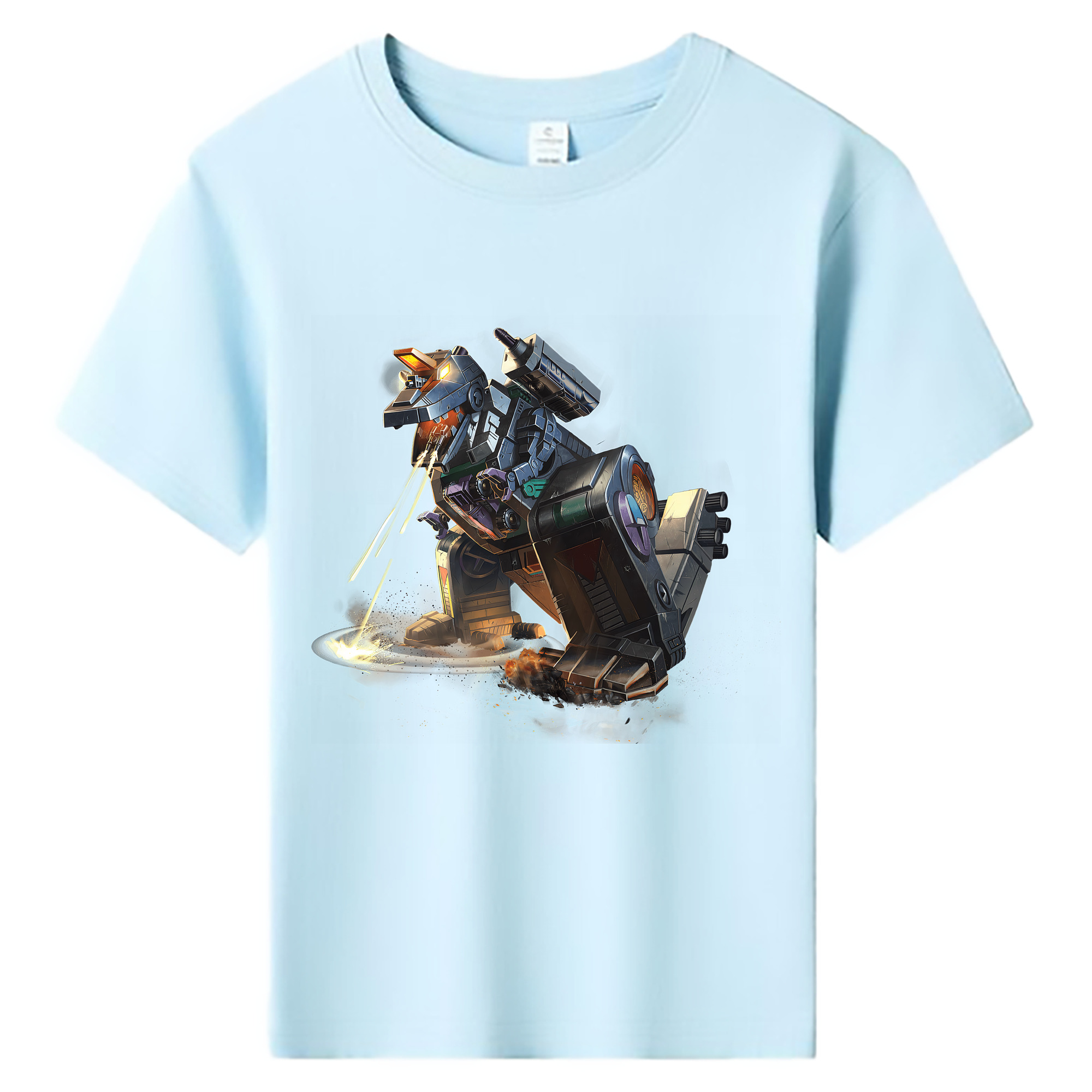 （画像用） Transformers トランスフォーマー 綿100％キッズTシャツ（フロントプリント）